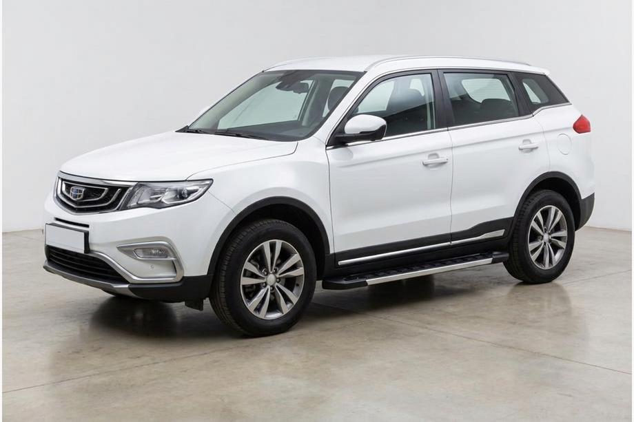 Geely Emgrand X7 2011– Sidosteg RedLine Black (2 st, aluminium) Image