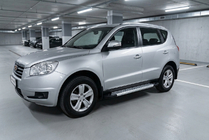 Geely Emgrand X7 2011– Sidosteg New Vision Grey (2 st, aluminium) foto 1
