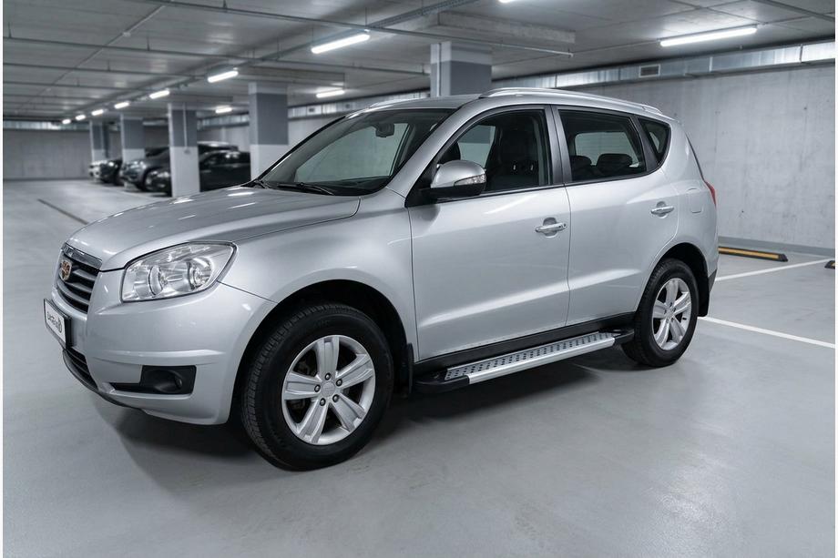 Geely Emgrand X7 2011– Sidosteg New Vision Grey (2 st, aluminium) Image