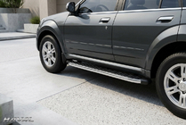 GreatWall Haval/Hover H3 2005–2013 Sidosteg BlackLine (2 st, aluminium) foto 1