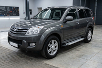 GreatWall Haval/Hover H3 2005–2013 Sidosteg New Vision Grey (2 st, aluminium) foto 1
