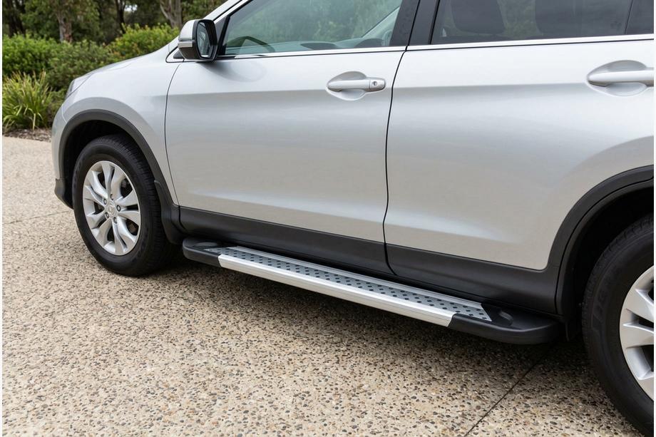 Honda CRV 2012–2016 Sidosteg New Vision Grey (2 st, aluminium) Foto 1