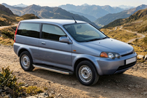 Honda HR-V 1998–2006 Sidosteg BlackLine (2 st, aluminium) foto 1