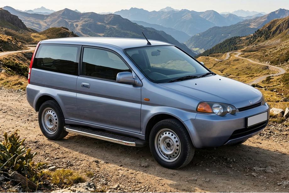 Honda HR-V 1998–2006 Sidosteg BlackLine (2 st, aluminium) Image