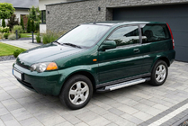 Honda HR-V 1998–2006 Sidosteg New Vision Grey (2 st, aluminium) foto 1