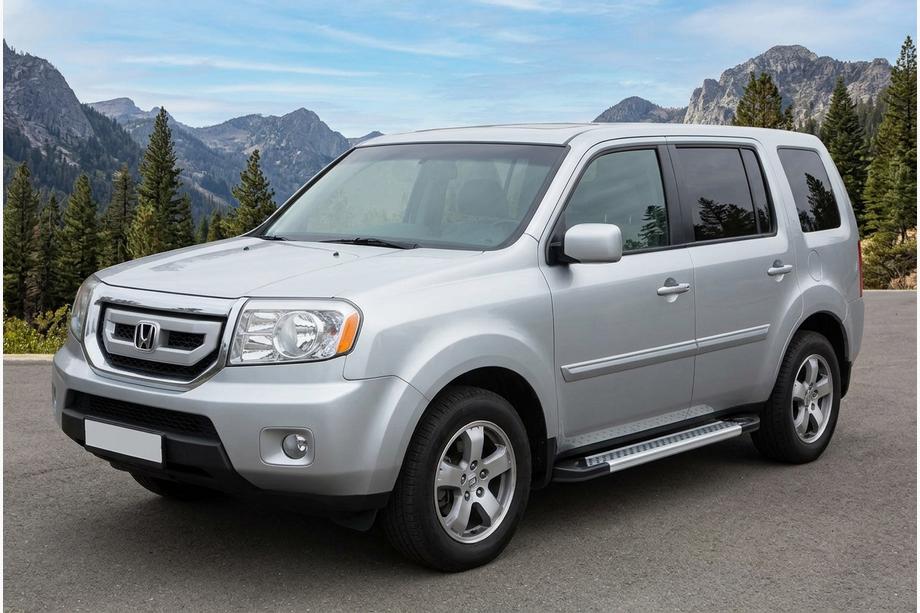Honda Pilot 2008–2015 Sidosteg New Vision Grey (2 st, aluminium) Image