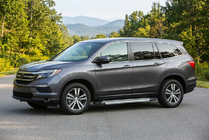 Honda Pilot 2015–2022 Sidosteg New Vision Grey (2 st, aluminium) foto 1