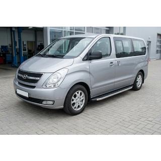 BlackLine sidosteg (2 st, aluminium) Hyundai H300, H1, Starex 2008–2020 foto 1