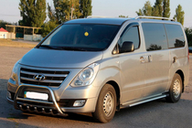 Hyundai H300, H1, Starex 2008–2020 Sidosteg Line (2 st, aluminium) foto 1