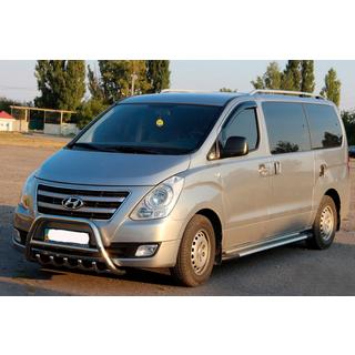 Sidosteg Line (2 st, aluminium) Hyundai H300, H1, Starex 2008–2020 foto 1