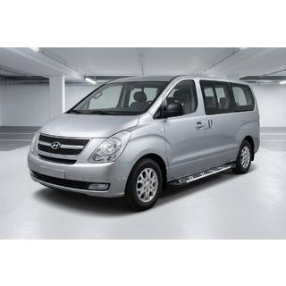 Sidosteg Sunrise (2 st, aluminium) Hyundai H300, H1, Starex 2008–2020 foto 1