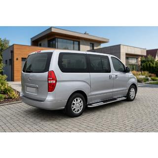 Sidosteg Tayga V2 (2 st, aluminium) Hyundai H300, H1, Starex 2008–2020 foto 1