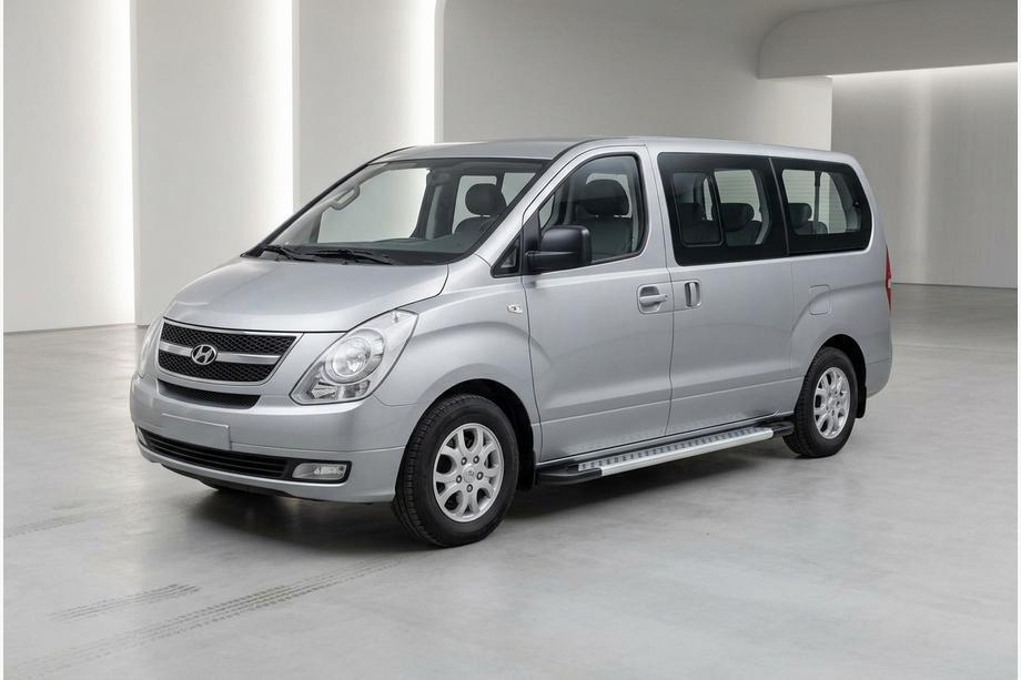 Hyundai H300, H1, Starex 2008–2020 Sidosteg New Vision Grey (2 st, aluminium) Image