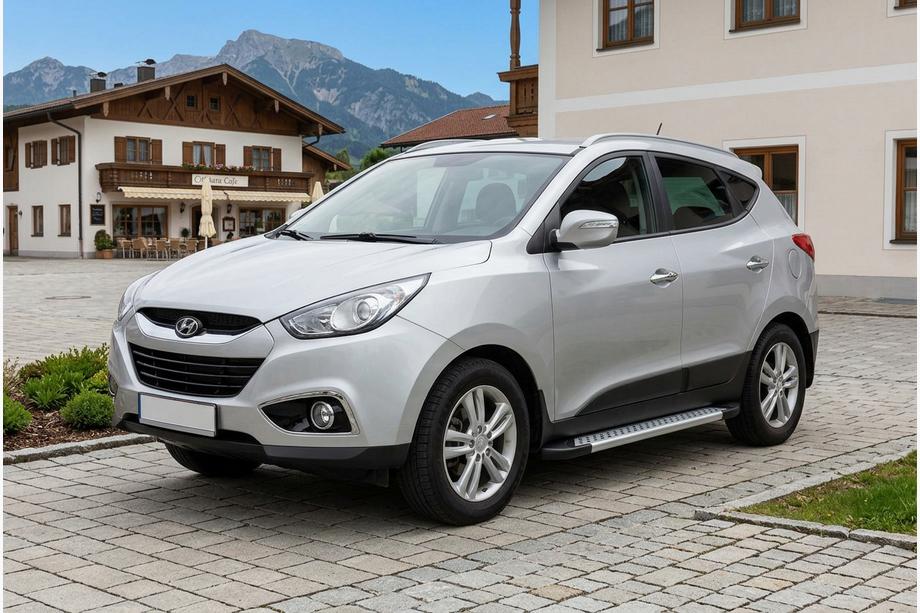 Hyundai IX-35 2010–2015 Sidosteg New Vision Grey (2 st, aluminium) Image
