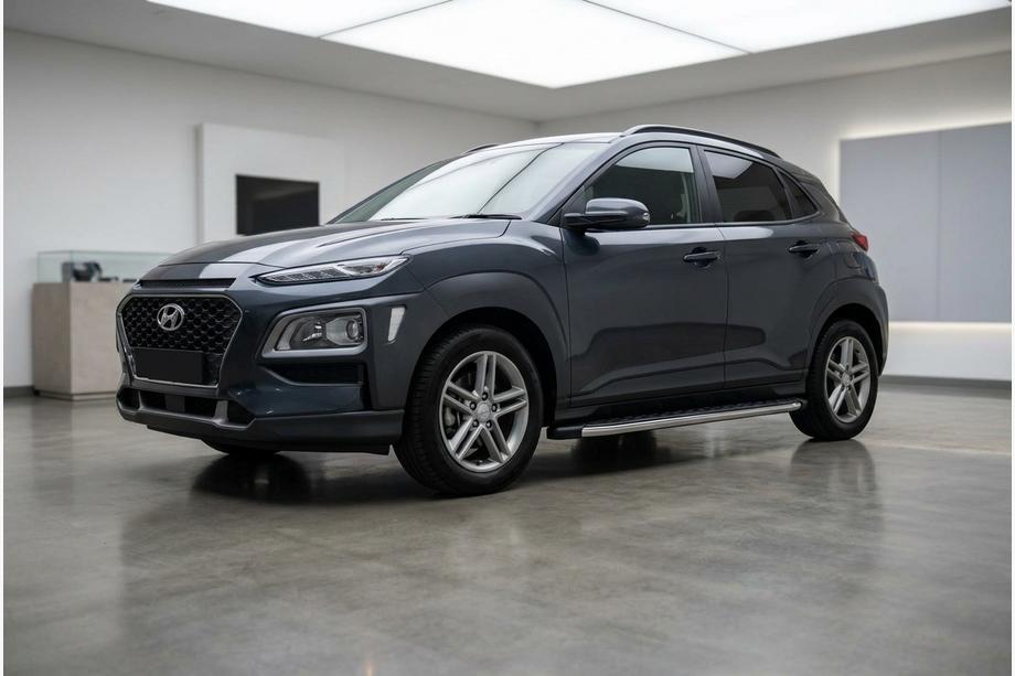 Hyundai Kona 2017–2023 Sidosteg BlackLine (2 st, aluminium) Image