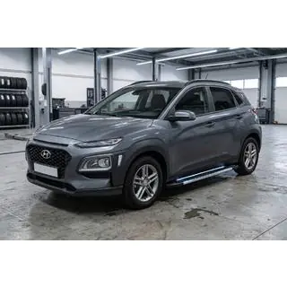 Sidosteg RedLine Black (2 st, aluminium) Hyundai Kona 2017–2023 foto 1
