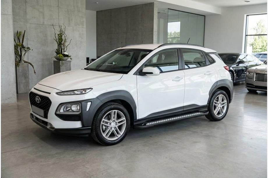 Hyundai Kona 2017–2023 Sidosteg New Vision Black (2 st, aluminium) Image