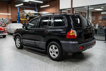 Hyundai Santa Fe 1 2000–2006 Sidosteg Tayga Black (2 st, aluminium) foto 1