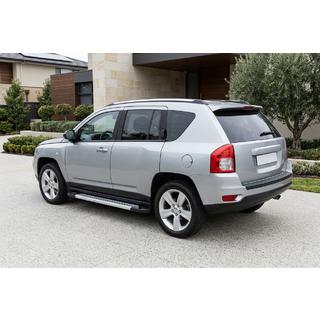 Sidosteg New Vision Grey (2 st, aluminium) foto 1