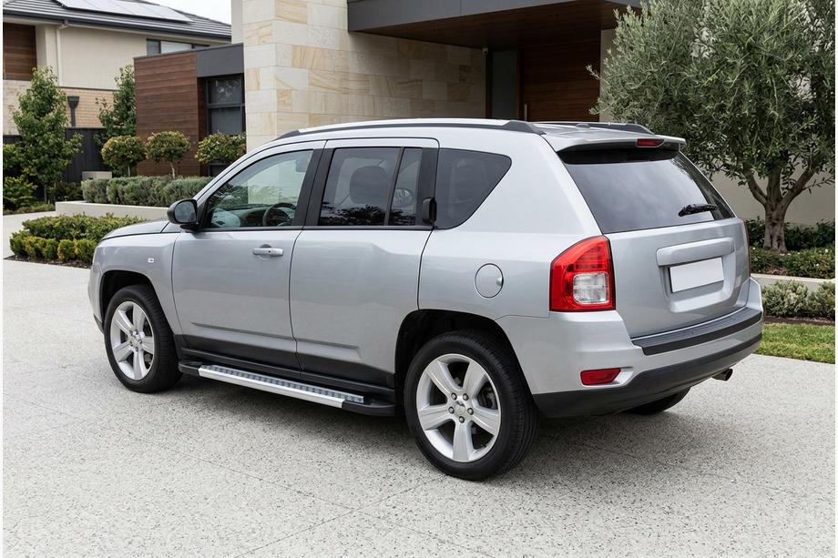 Jeep Compass 2006–2016 Sidosteg New Vision Grey (2 st, aluminium) Image