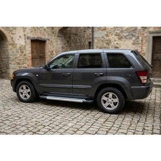 Sidosteg New Vision Grey (2 st, aluminium) Jeep Grand Cherokee WK 2004–2010 foto 1