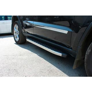Sidosteg BlackLine (2 st, aluminium)