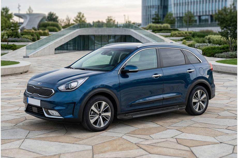 Kia Niro 2016–2021 Sidosteg RedLine Black (2 st, aluminium) Image