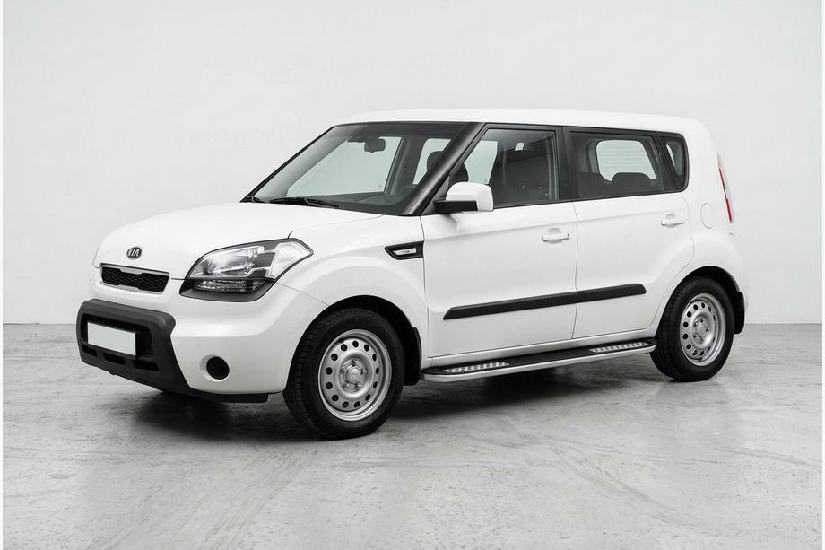 Kia Soul I 2008–2013 Sidosteg Tayga V2 (2 st, aluminium) Image