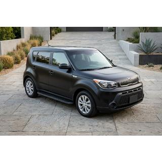 Sidosteg Tayga Black (2 st, aluminium) Kia Soul II 2013–2018 foto 1