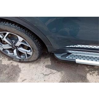 Sidosteg New Vision Grey (2 st, aluminium) Kia Sportage 2015–2021 foto 2