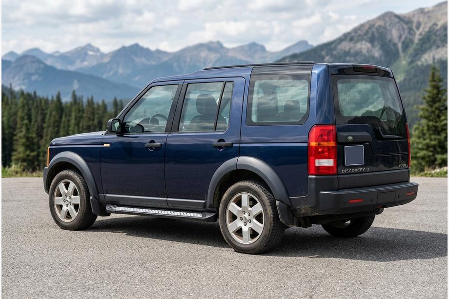 Land Rover Discovery III 2004–2009 New Vision Black sidosteg (2 st, aluminium) Image