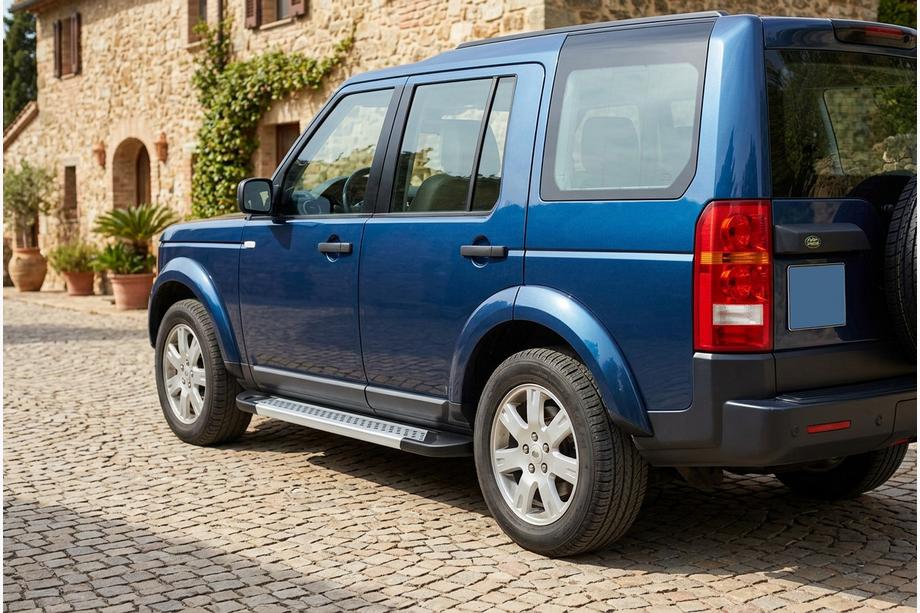 Land Rover Discovery III 2004–2009 Sidosteg New Vision Grey (2 st, aluminium) Image