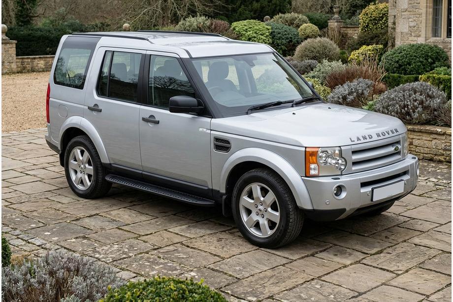 Land Rover Discovery III 2004–2009 Sidosteg Tayga Black (2 st, aluminium) Image
