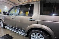 Land Rover Discovery IV 2009–2017 Sidosteg Tayga V2 (2 st, aluminium) foto 4