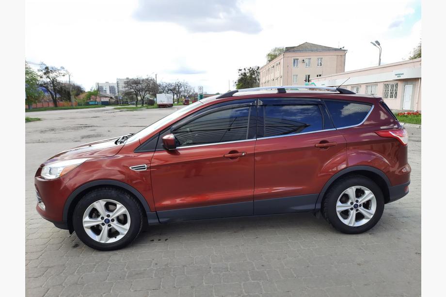 Ford Kuga/Escape 2013–2019 Turkiska takräcken i krom (2 st) Image