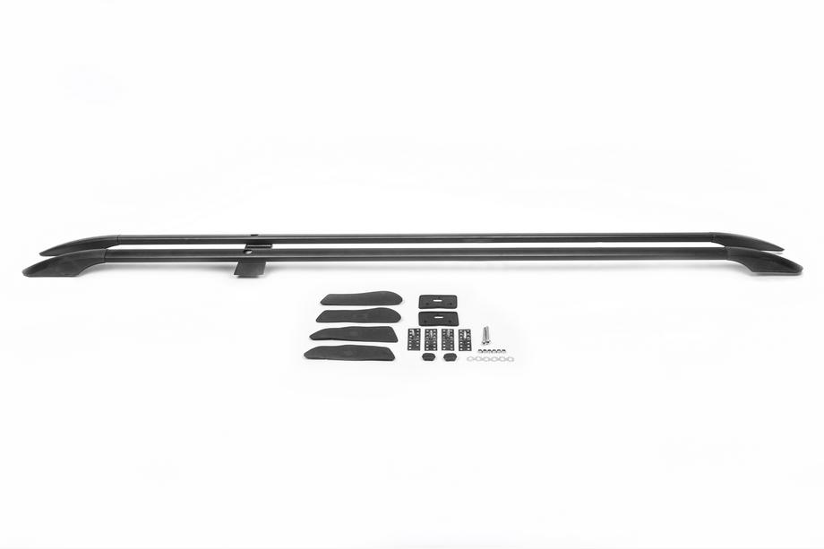 Renault Master 2011–2023 Svarta takrails ExtraLong, monteringsfötter i gjutjärn Foto 8