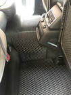 Audi Q7 2005–2015 EVA bilmattor (svarta) 3 rader (6 mattor) foto 6