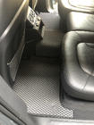 Audi Q7 2005–2015 EVA bilmattor (svarta) 3 rader (6 mattor) foto 10