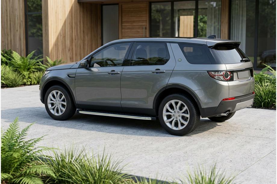 Land Rover Discovery Sport 2014– Sidosteg BlackLine (2 st, aluminium) 2019+ Image