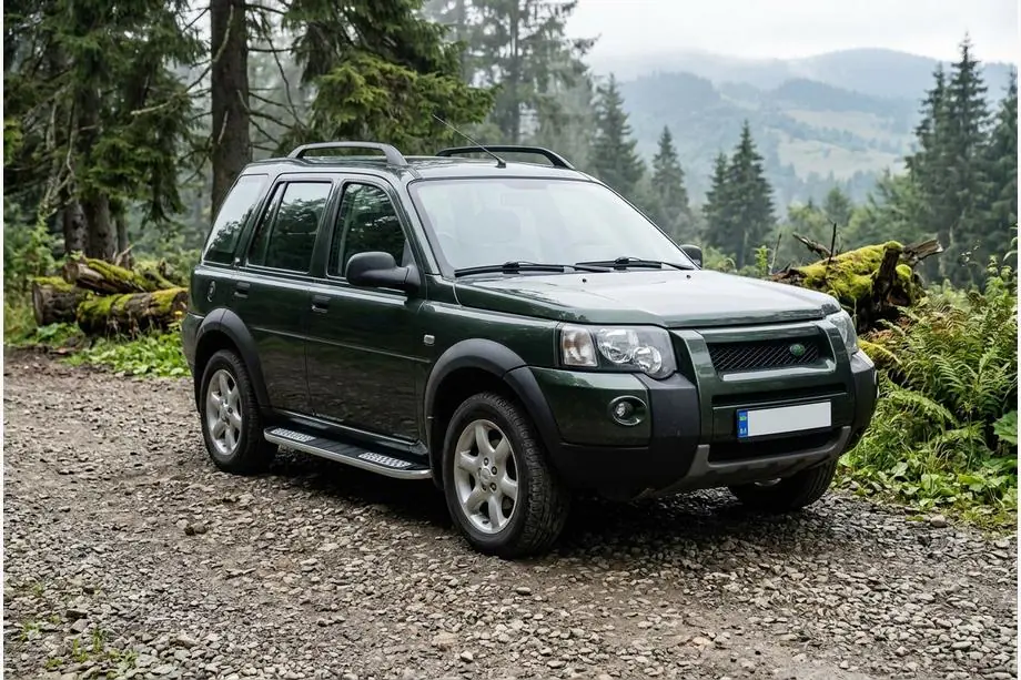 Land Rover Freelander I 1997–2006 Sidosteg Tayga V2 (2 st, aluminium) Image