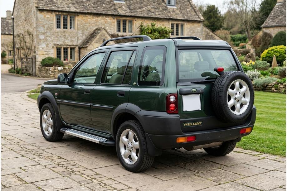 Land Rover Freelander I 1997–2006 Sidosteg New Vision Grey (2 st, aluminium) Image