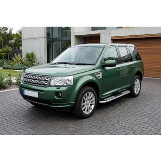 Sidosteg Tayga V2 (2 st, aluminium) Land Rover Freelander II 2006–2014 foto 1