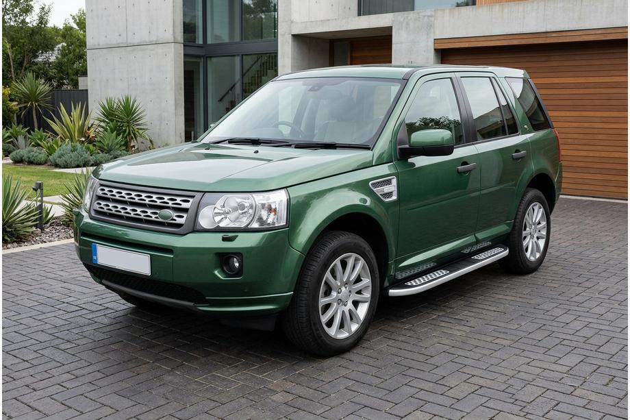 Land Rover Freelander II 2006–2014 Sidosteg Tayga V2 (2 st, aluminium) Image