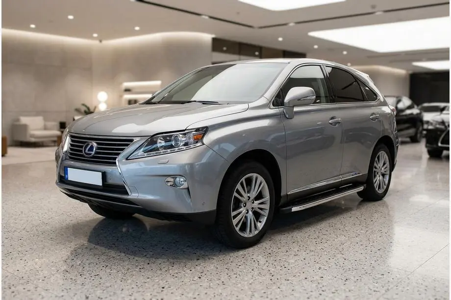Lexus RX 2009–2015 Sidosteg BlackLine (2 st, aluminium) Image