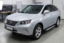 Lexus RX 2009–2015 Sidosteg Line (2 st, aluminium) foto 1