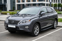 Lexus RX 2009–2015 Sidosteg RedLine Black (2 st, aluminium) foto 1