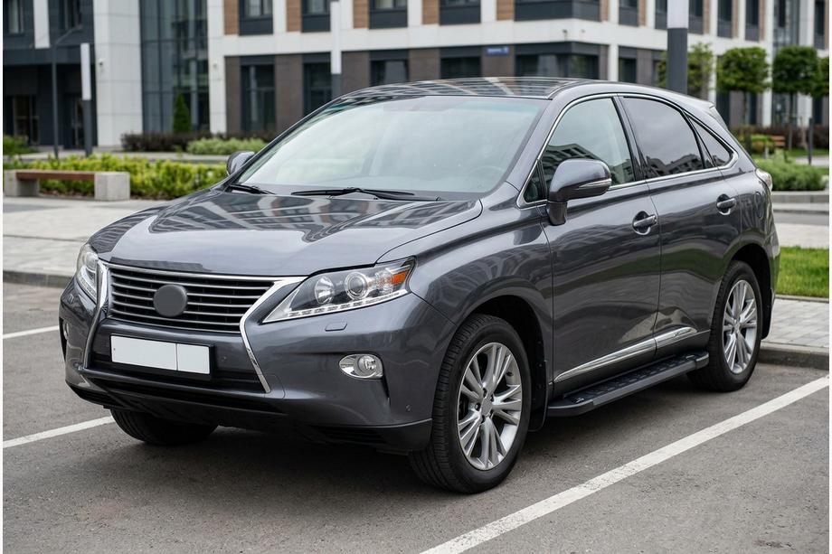 Lexus RX 2009–2015 Sidosteg RedLine Black (2 st, aluminium) Image