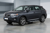 Lexus RX 2009–2015 Sidosteg Sunrise (2 st, aluminium) foto 1