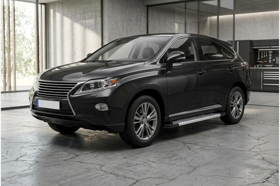 Lexus RX 2009–2015 Sidosteg New Vision Grey (2 st, aluminium) Image