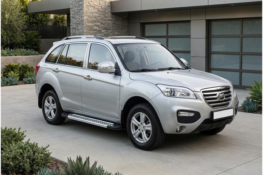 Lifan X60 2011– Sidosteg New Vision Grey (2 st, aluminium) Image